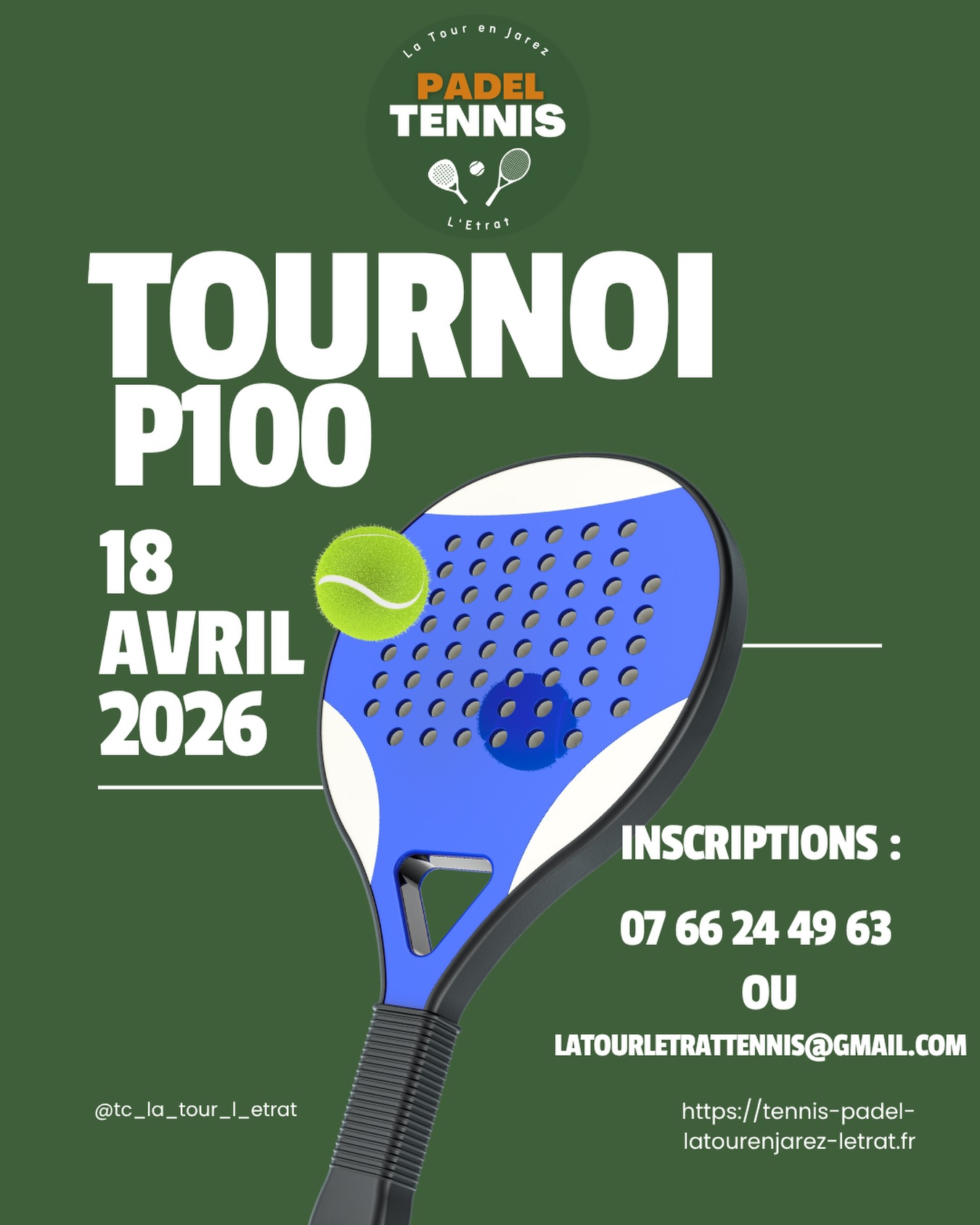 Tournois de Padel P100